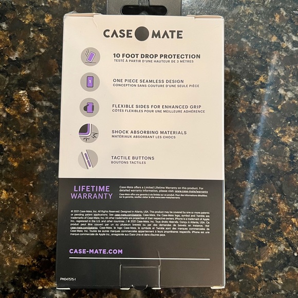 NWT Case-Mate iPhone 13 Pro Twinkle Ombre (Gold) Protective Case - Picture 9 of 10